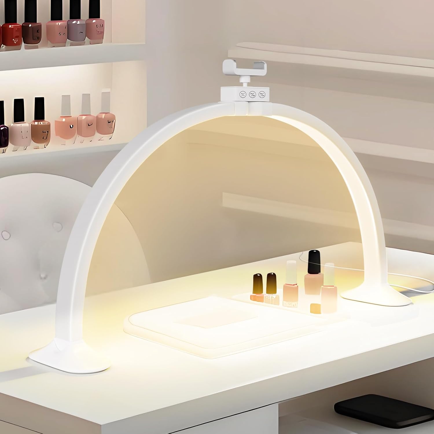 Desk Setup Lamp - Demi-lune lumière en forme de U