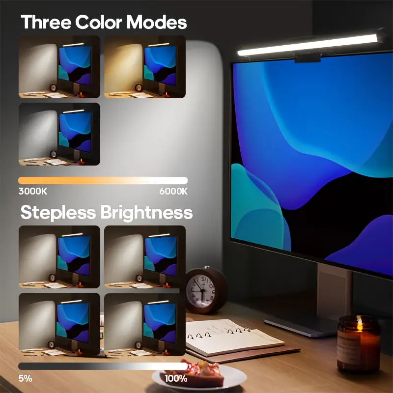 Barre lumineuse RGB pour monit - Desk Setup Lamp avis et prix